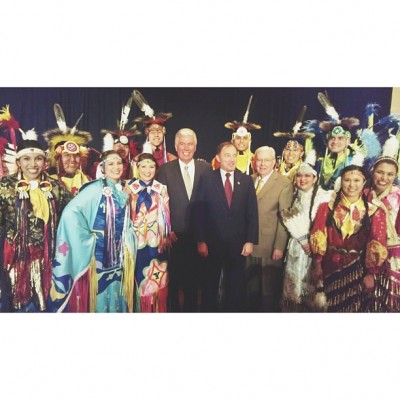 President Uchtdorf, Governor Herbert, and Elder Ballard